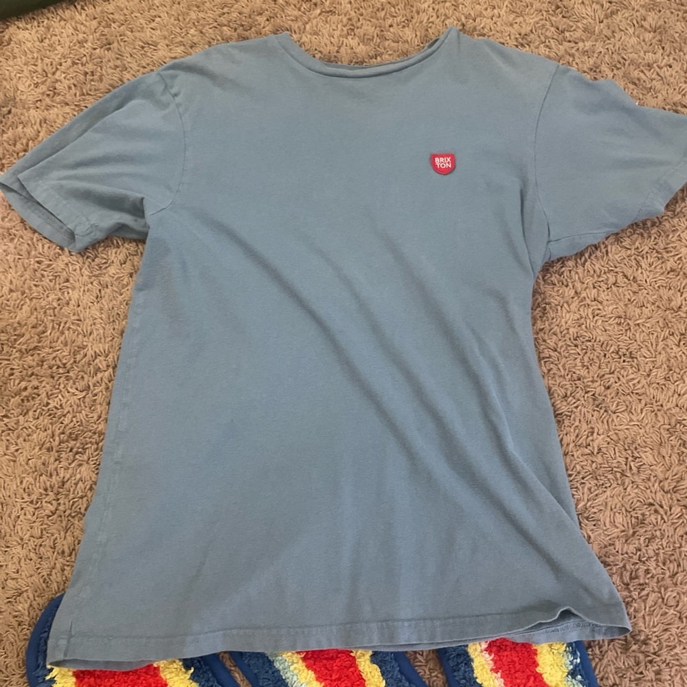 Brixton blue tee